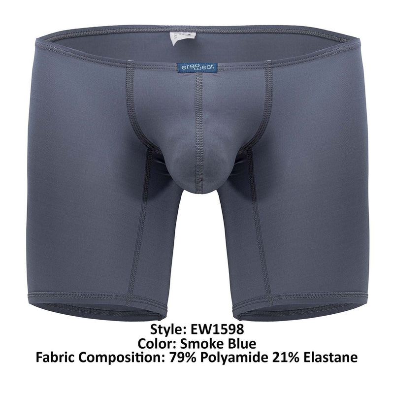 ErgoWear EW1598 X4D سراويل داخلية بوكسر اللون أزرق دخاني