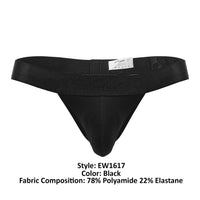 Ergowear EW1617 max xx g-string couleur noir