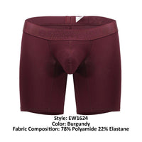 ERGOWEAR EW1624 Max XX Boxer Briefs Color Borgoña