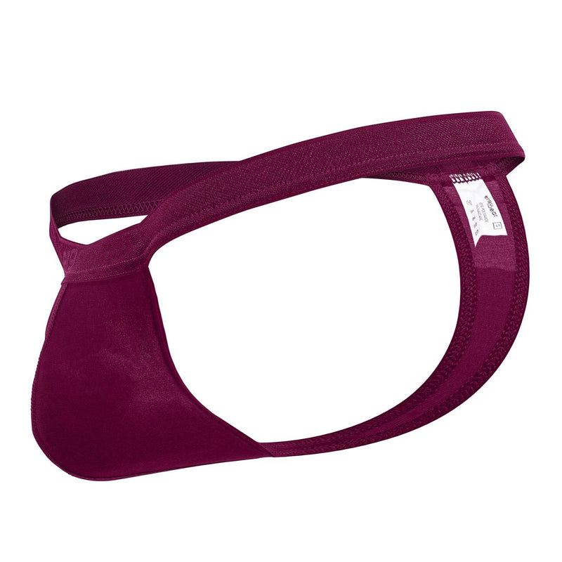 ERGOWEAR EW1656 SLK THONGS COLOR BURGUNDY