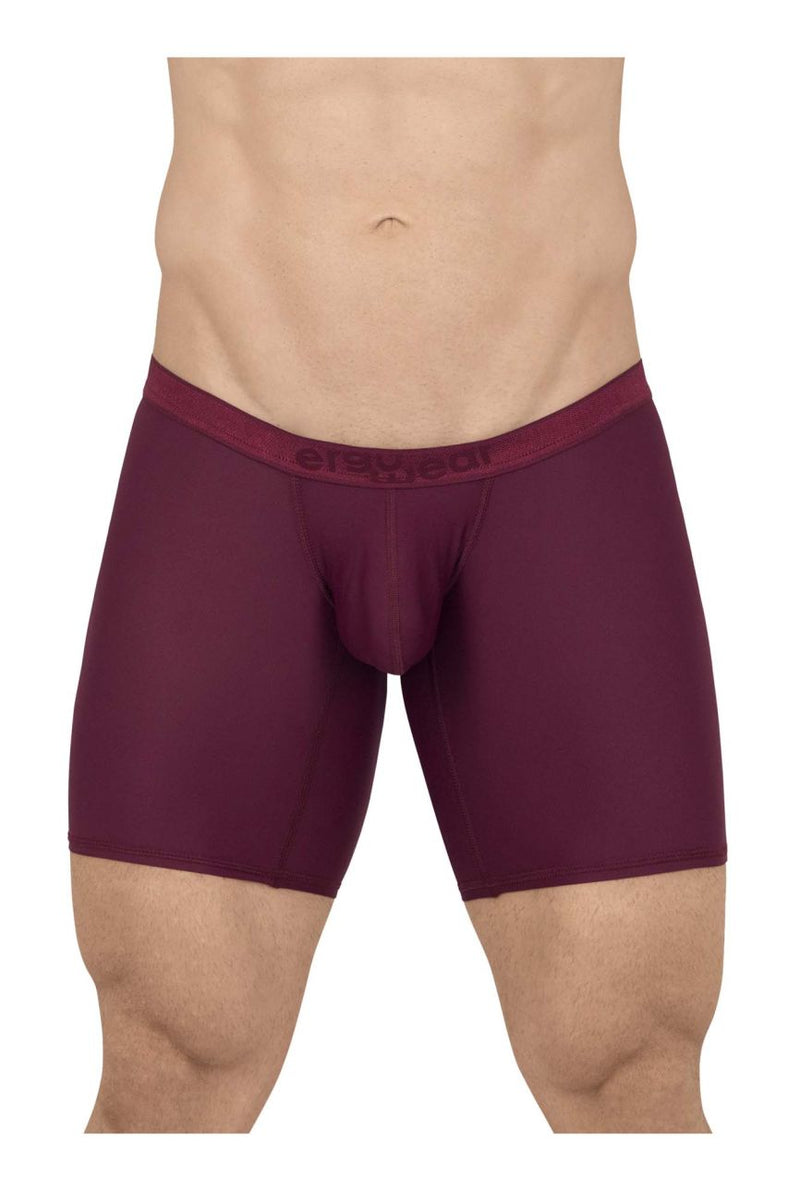 ERGOWEAR EW1659 SLK BOXER简报彩色勃艮第