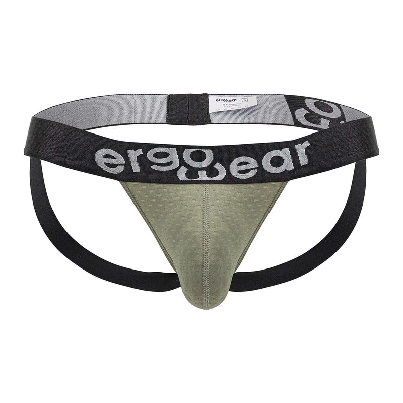 ERGOWEAR EW1676最大流量jockstrap颜色烟绿色