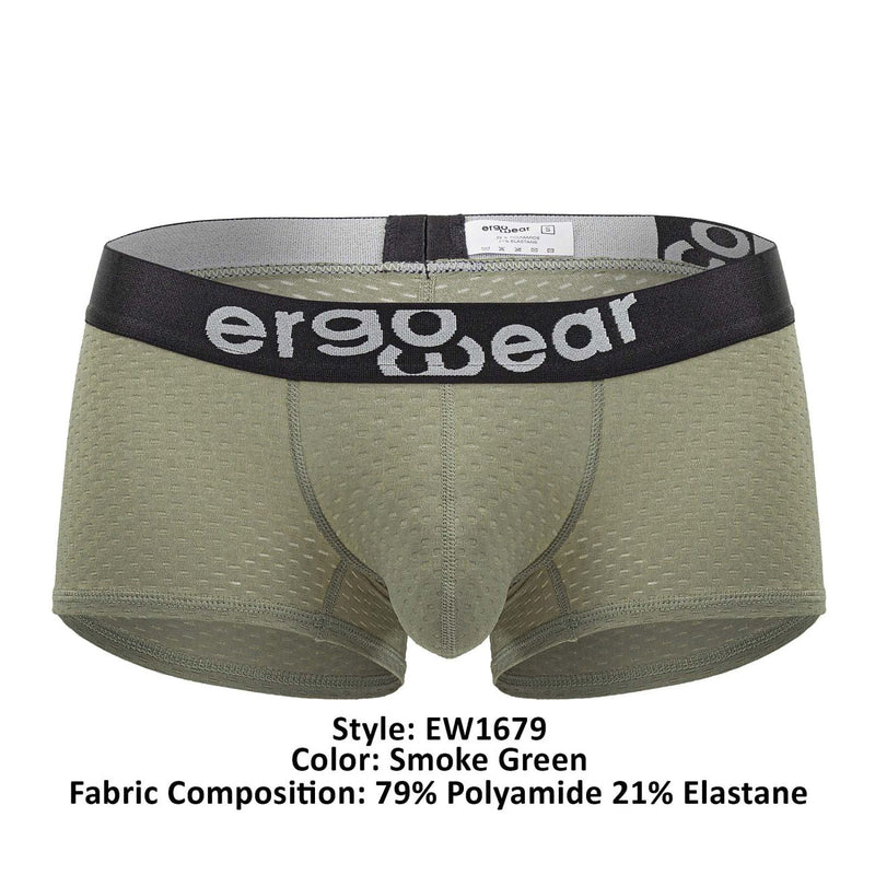 ErgoWear EW1679 MAX FLOW Trunks اللون دخاني أخضر