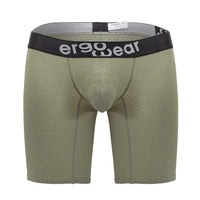 Ergowear EW1680 मैक्स फ्लो बॉक्सर ब्रीफ्स कलर स्मोक ग्रीन