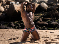 Ergowear EW1696 Feel Sw Sw nager Trunks Color Pink Feuilles