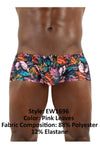 Ergowear EW1696 Feel SW Swim Trunks Color Pink Leaves