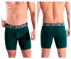 Hawai 41903 Solid Athletic Boxer Briefs Color Green