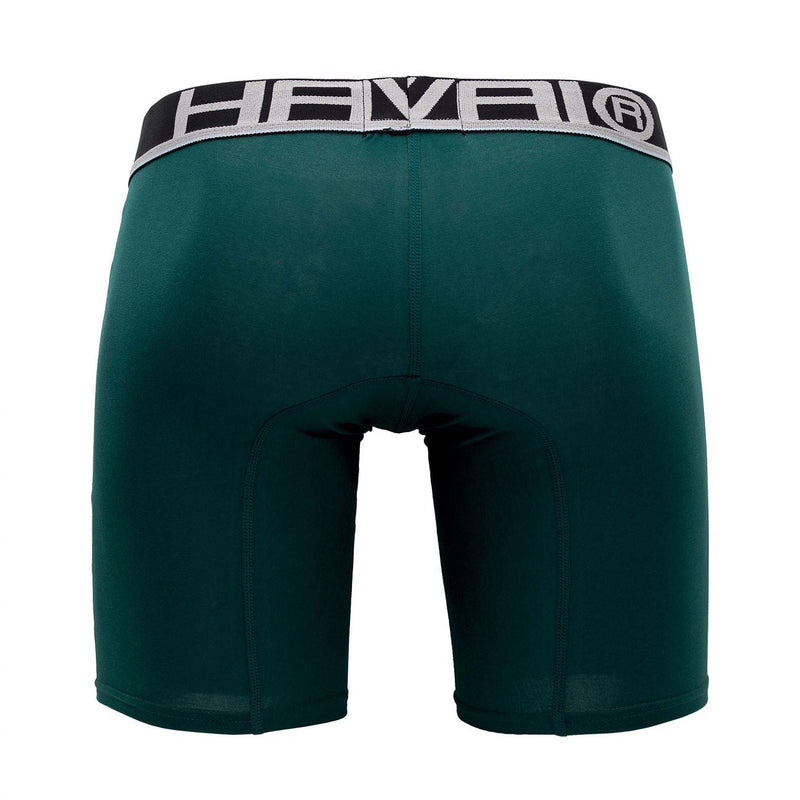 Hawai 41903 Solid Athletic Boxer Briefs Color Green