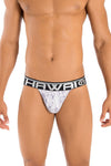 Hawai 41946t Animal imprimement athlétique Jockstrap Color Amethyst