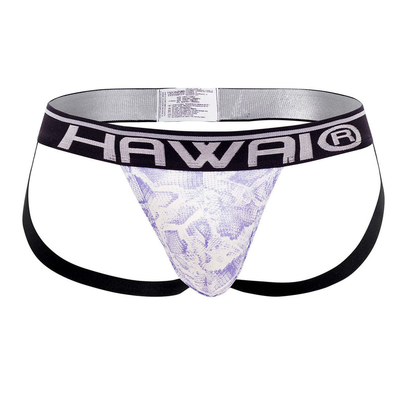 Hawai 41946t Animal imprimement athlétique Jockstrap Color Amethyst