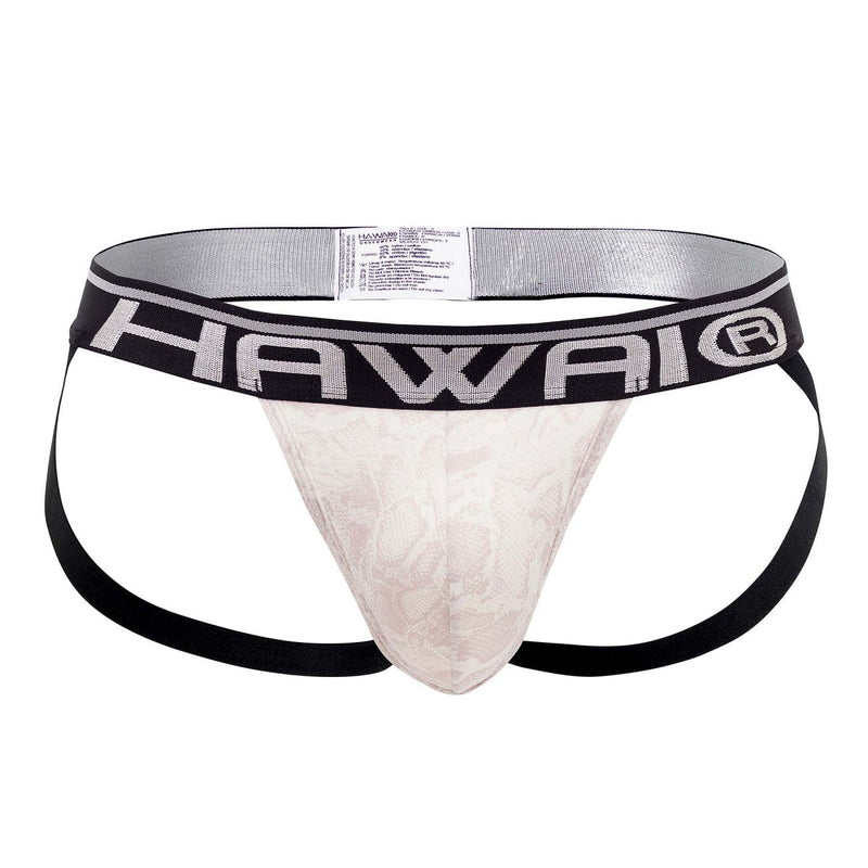 HAWAI 41946T Animal Print Athletic Jockstrap Color Pink