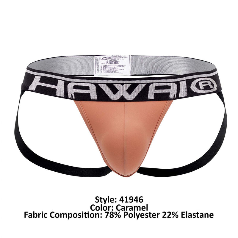 Hawai 41946 Solide Athletic Jockstrap Color Caramel