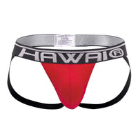 Hawai 41946 Solide Athletic Jockstrap Color Red