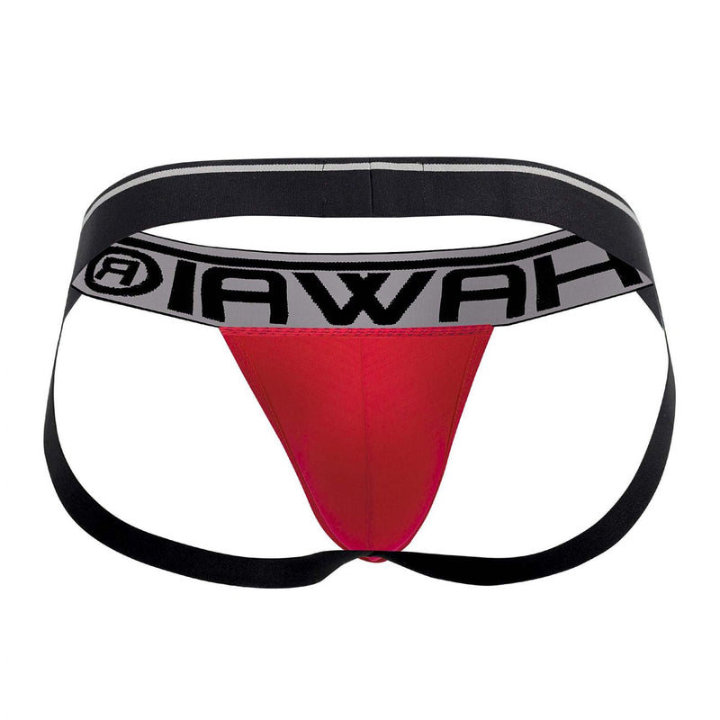 Hawai 41946 Solide Athletic Jockstrap Color Red