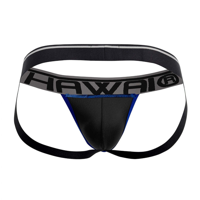 Hawai 41946 Couleur de jockstrap de sport solide Bleu royal