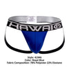 Hawai 41946 Couleur de jockstrap de sport solide Bleu royal