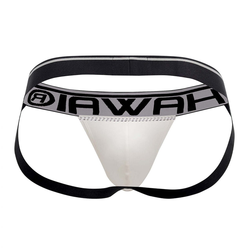 Hawai 41946 Couleur de jockstrap de sport solide Vanille