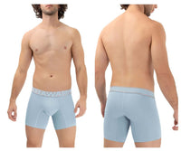 Hawai 41977 Microfiber Boxer Briefs Couleurs bleu clair