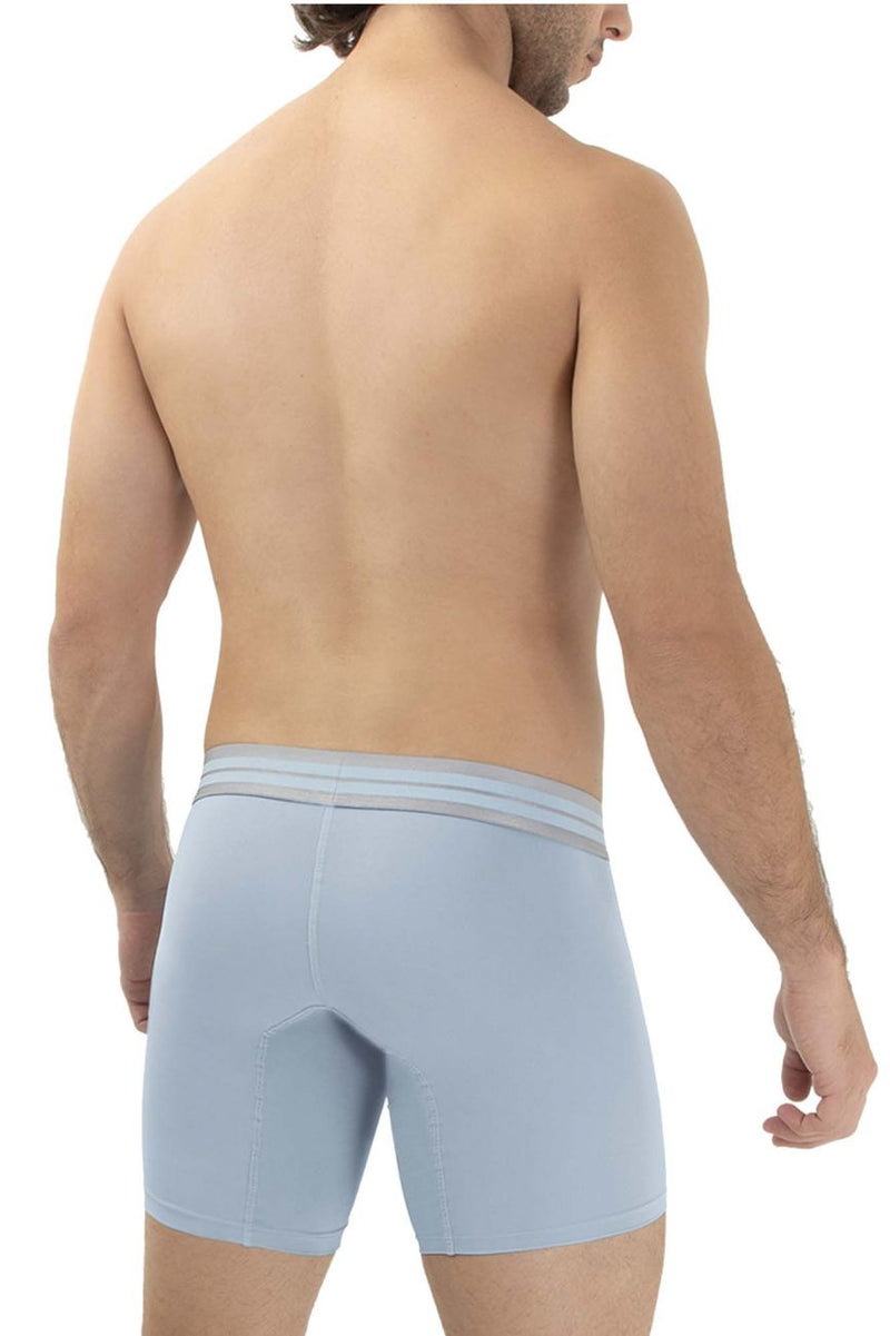 Hawai 41977 Microfiber Boxer Briefs Couleurs bleu clair