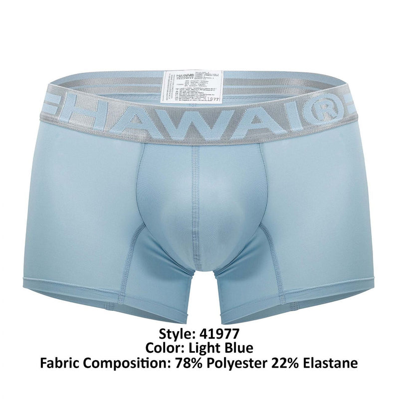 Hawai 41977 Microfiber Boxer Briefs Couleurs bleu clair