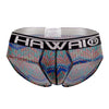 HAWAI 42050 Colorful Hip Briefs color azul