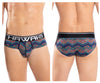 HAWAI 42050 Colorful Hip Briefs Color Blue