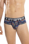 HAWAI 42050 Colorful Hip Briefs color azul