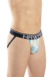 Hawai 42052 Flores Athletic Jockstrap Color Turquesa