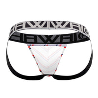 Hawai 42052 Líneas Athletic Jockstrap Color White