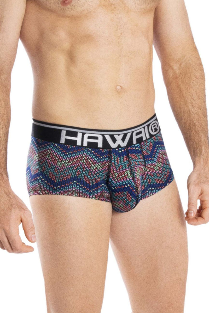 HAWAI 42053 Colorful Mini Trunks Color Blue