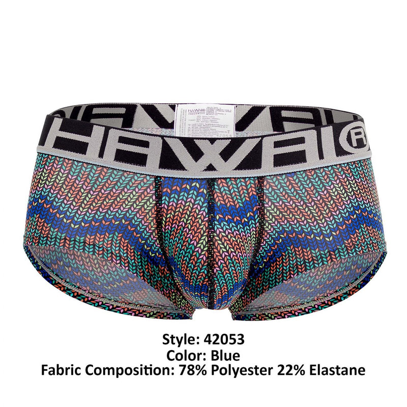 HAWAI 42053 Colorful Mini Trunks Color Blue