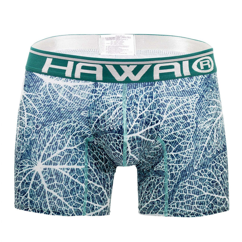 Hawai 42104 Brief de boxer imprimé couleur verte