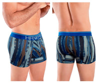 Hawai 42121 Trunks athlétiques imprimés Color Royal Blue