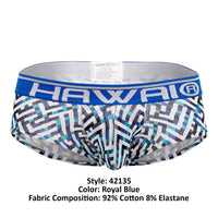 Hawai 42135 Géométrique Mini Trunks Color Royal Blue