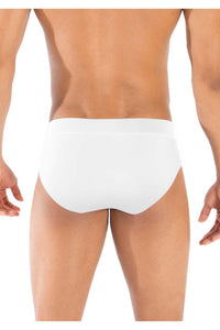 HAWAI 42141 Solid Hip Briefs Color White