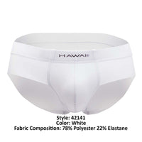 Hawai 42141 Briefs de hanche solide Color blanc