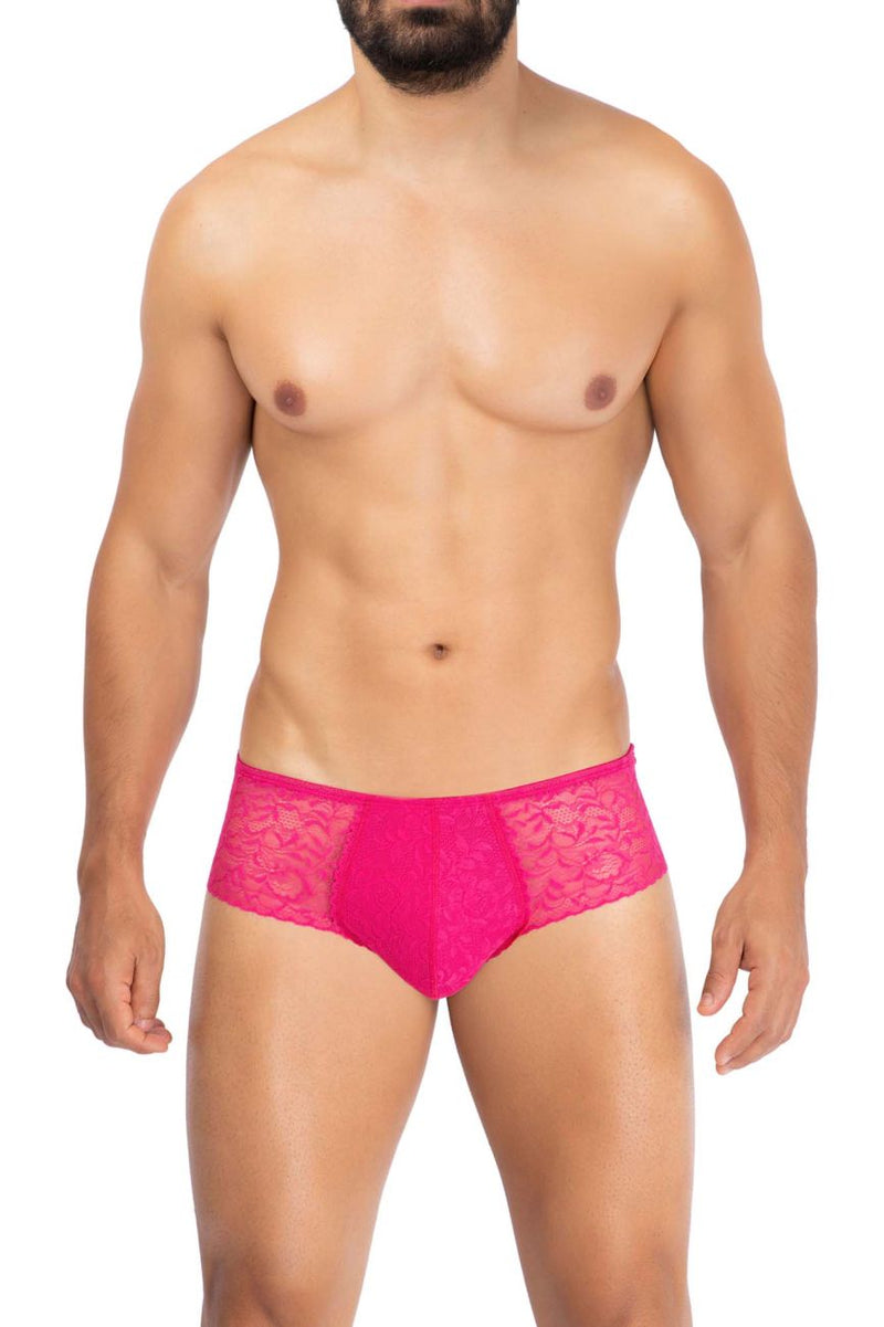 Hawai 42152 Briefs en dentelle solide couleur fuchsia