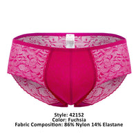 Hawai 42152 Briefs en dentelle solide couleur fuchsia