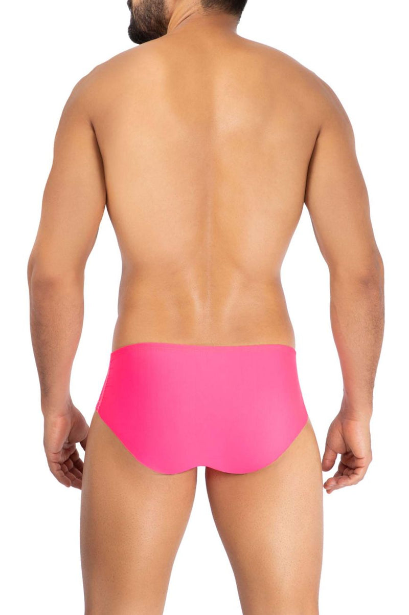 Hawai 42156 Briefs en dentelle solide couleur fuchsia