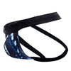 Hawai 42167 Microfibra impresa Color de jockstrap Blue oscuro