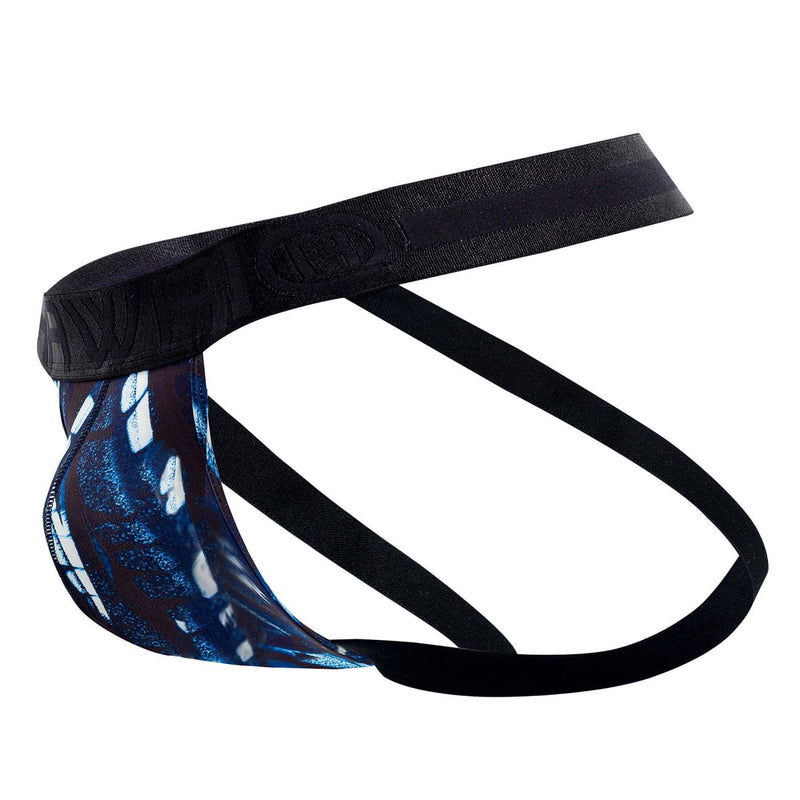 Hawai 42167 Microfibra impresa Color de jockstrap Blue oscuro