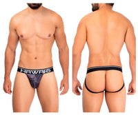 Hawai 42168 Couleur de jockstrap en microfibre imprimé Taupe