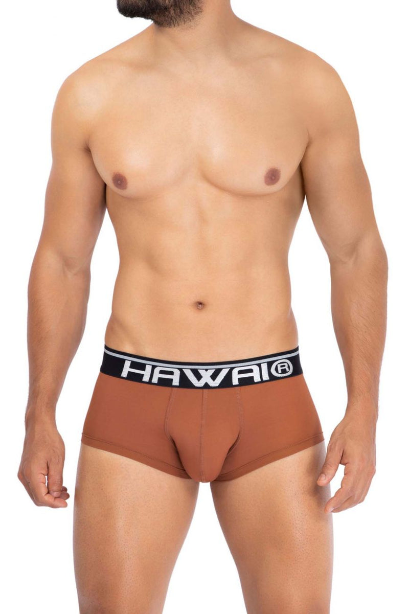 Hawai 42181 Microfibre solide Briefs Couleurs Amber