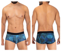 Hawai 42183 Microfibre imprimé Briefs Couleurs Royal Bleu