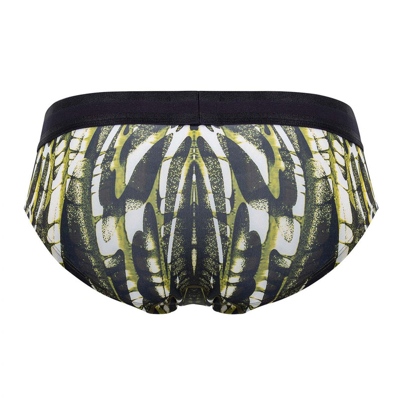 Hawai 42192 Microfibre imprimé Briefs de hanche Color Military Green