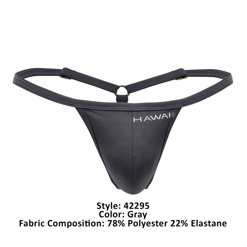 Hawai 42295 Microfibre G-String Color Grey