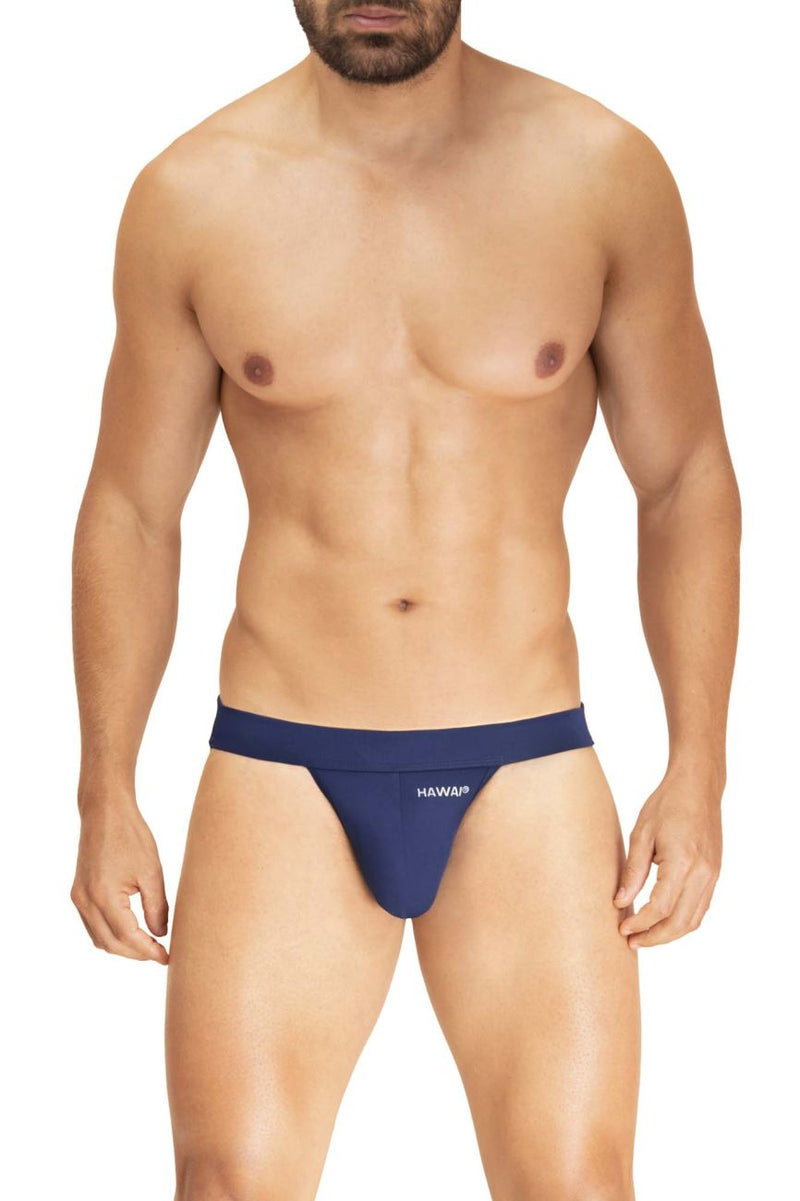 Hawai 42296 Couleur de jockstrap microfibre bleu foncé