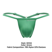 HAWAI 42316 Microfiber G-String Color Green