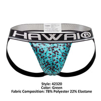 HAWAI 42320 Microfibra Jockstrap Color verde