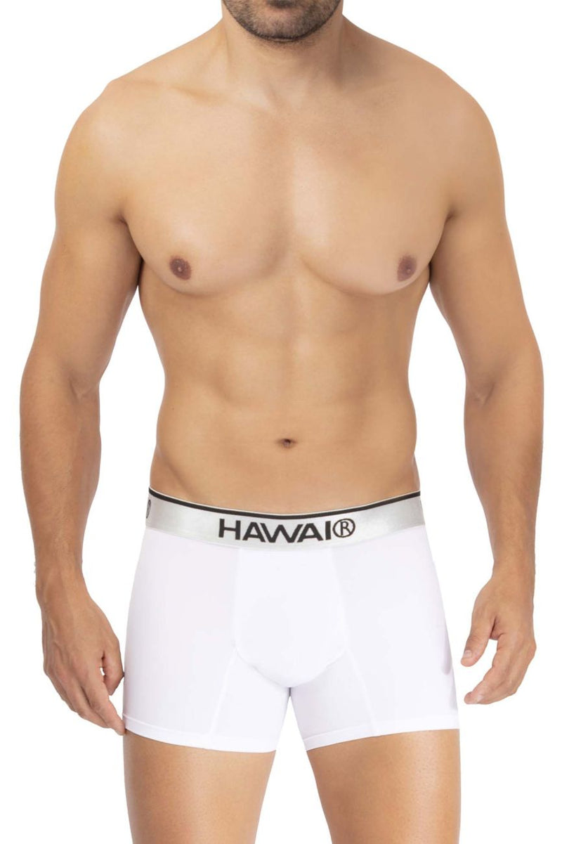 Hawai 42326 Microfibre Boxer Briefes Couleur blanc